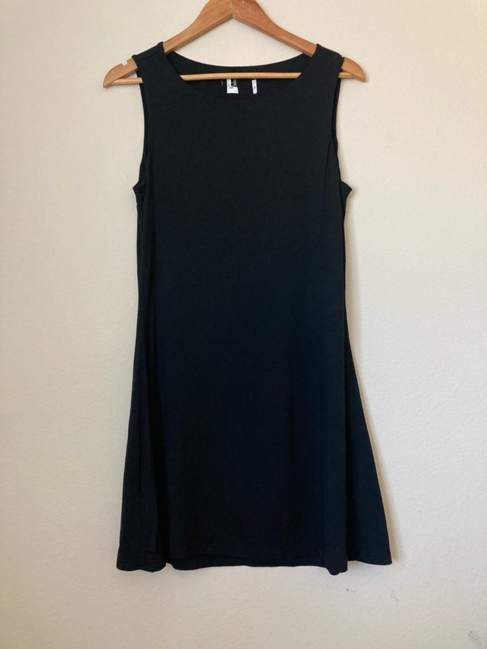 Princess Polly Classic Black Sleeveless A-Line Dress | New without Tags - Picture 2 of 6